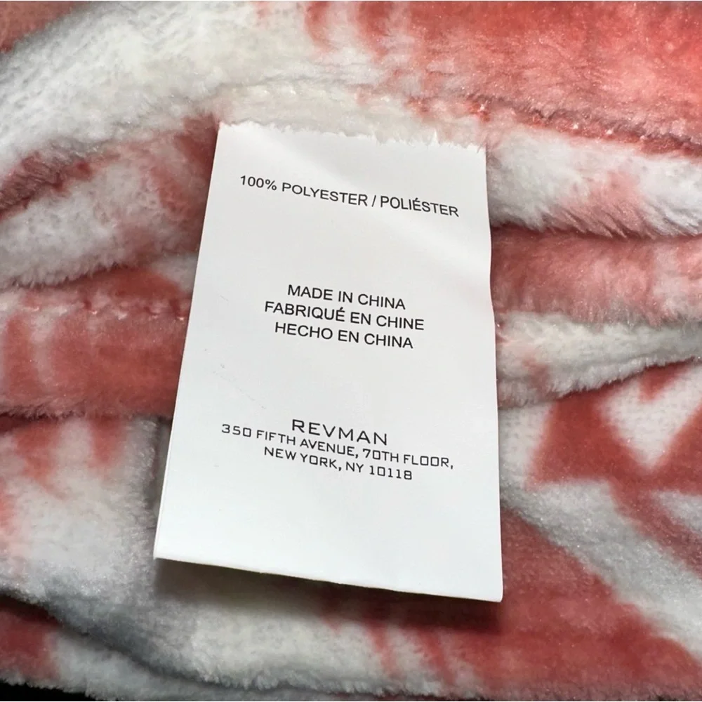 NEW Wrangler Aztec Geometric Oversized Plush Throw Blanket 60”x70”